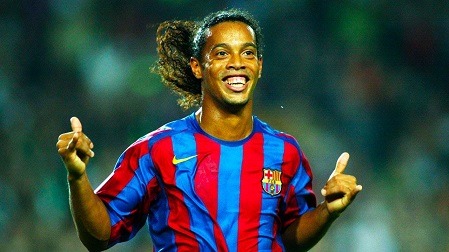 10 Top Rated Barcelona Players Ronaldinho SportsNile