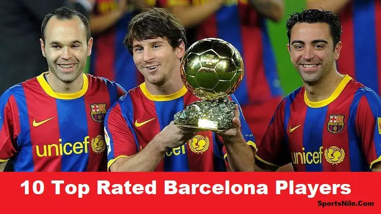 10 Top Rated Barcelona Players SportsNile