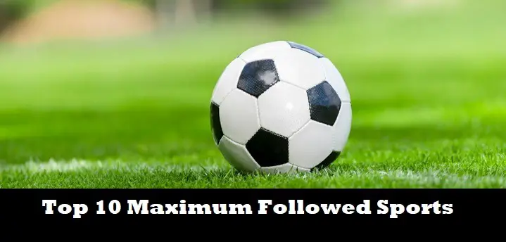 Top 10 Maximum Followed Sports Worldwide 2019 SportsNile