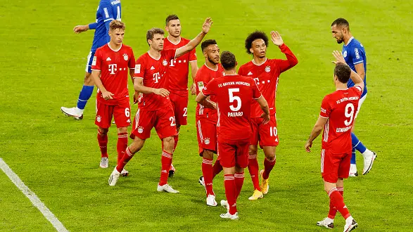 Bayern Munich scored 8 goals against Schalke!