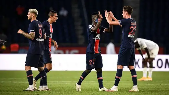 PSG won by the last minute's goal!