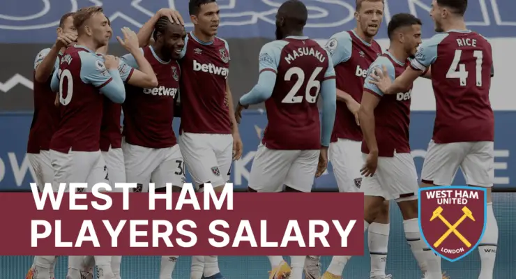 West Ham Players Salary 2022-23