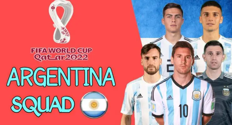 Argentina World Cup Squad 2022