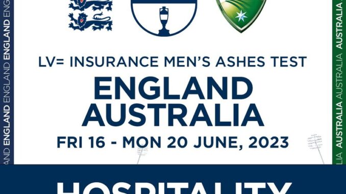 The Ashes 2023 Tickets Price
