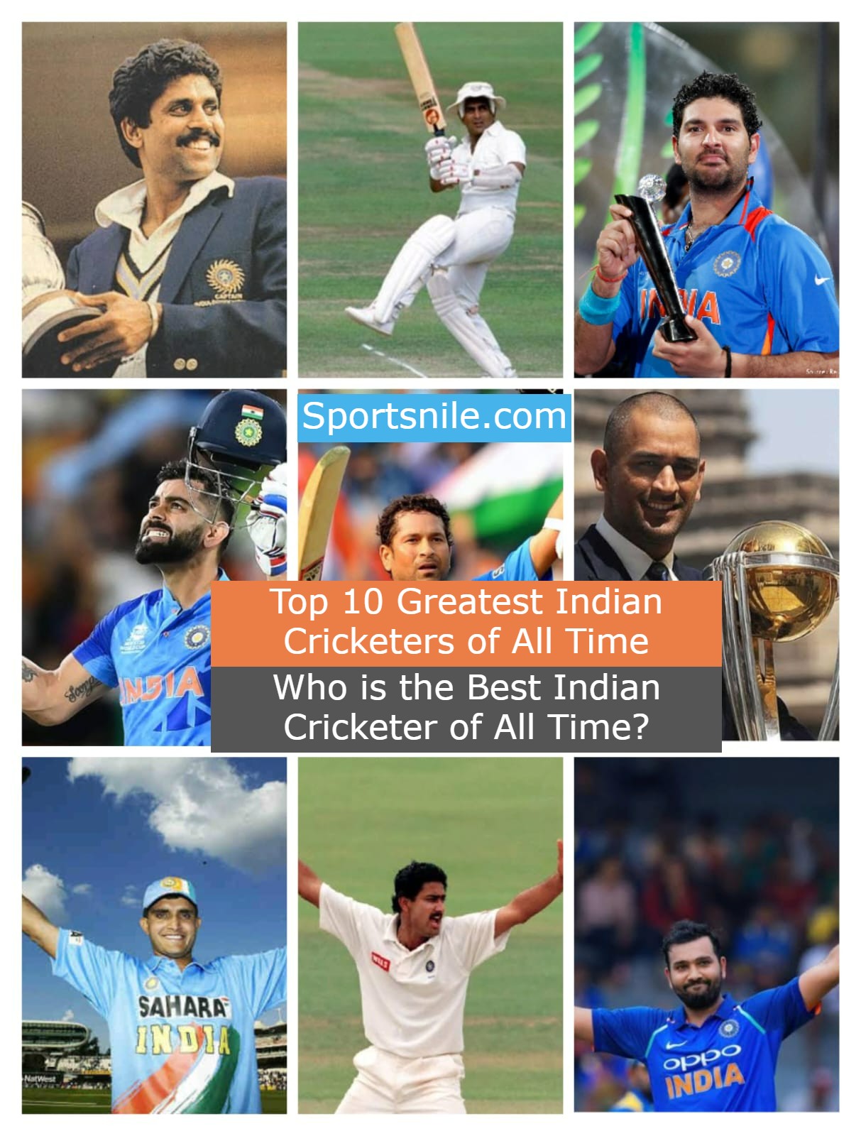 Top 10 Indian Cricketers of All Time