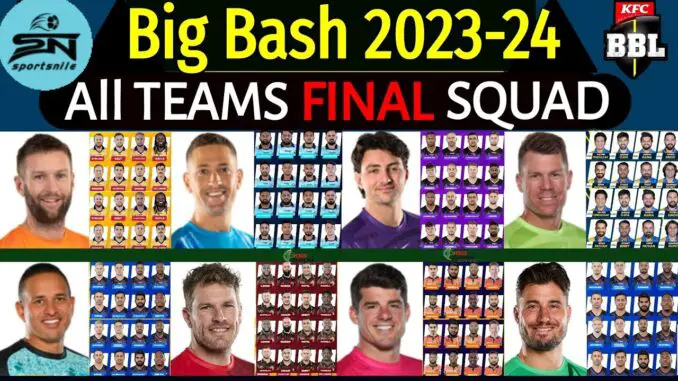 Big Bash League 2023 Players List